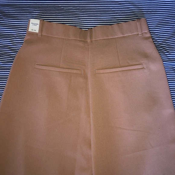 Abercrombie & Fitch wide leg trouser pant - Picture 6 of 7